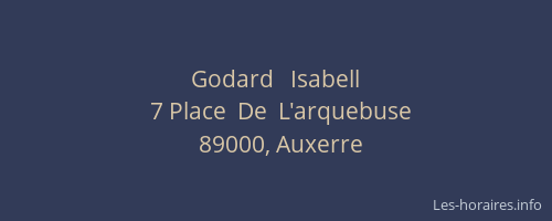 Godard   Isabell