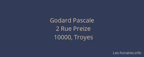 Godard Pascale