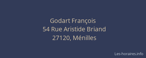 Godart Fran&ccedil;ois