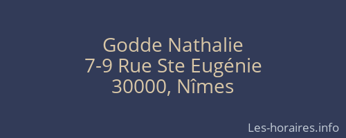 Godde Nathalie
