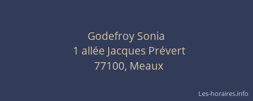 Godefroy Sonia