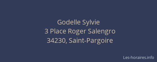 Godelle Sylvie