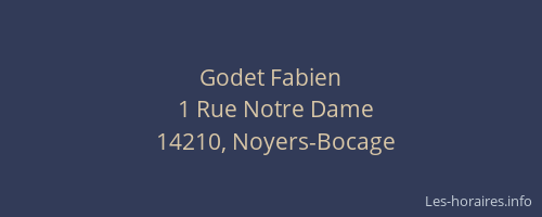 Godet Fabien
