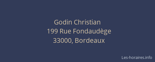 Godin Christian