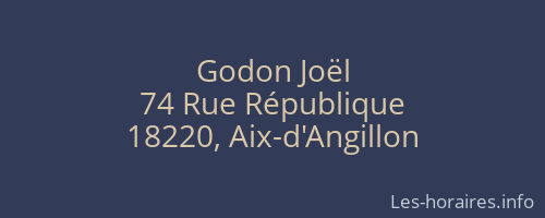 Godon Joël