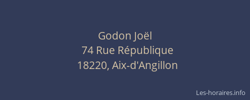 Godon Joël