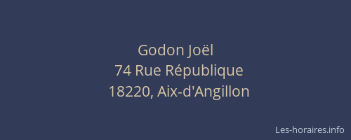 Godon Jo&euml;l