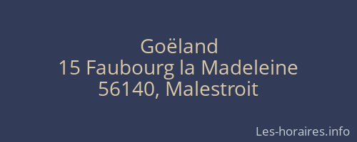 Goëland