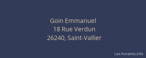 Goin Emmanuel