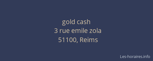 gold cash