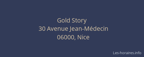 Gold Story