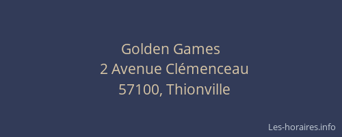 Golden Games