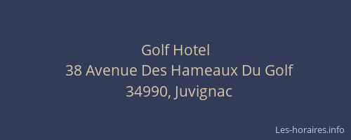 Golf Hotel