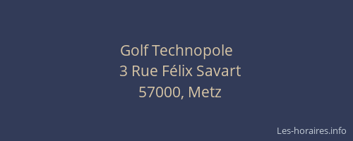 Golf Technopole