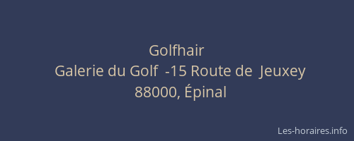 Golfhair