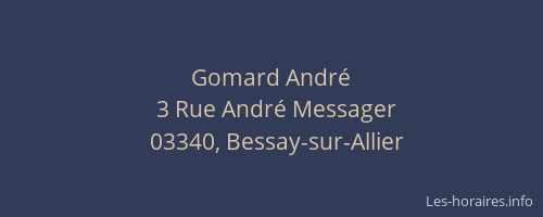 Gomard André