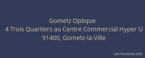 Gometz Optique