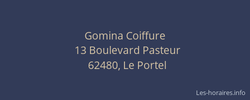 Gomina Coiffure