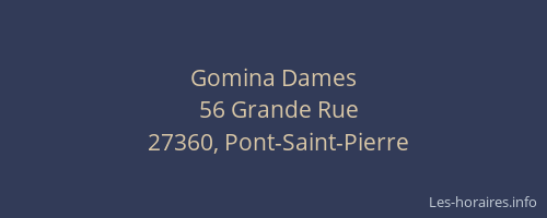 Gomina Dames