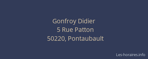 Gonfroy Didier