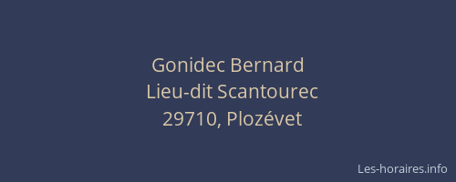 Gonidec Bernard