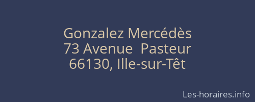 Gonzalez Mercédès