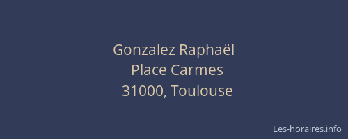 Gonzalez Raphaël
