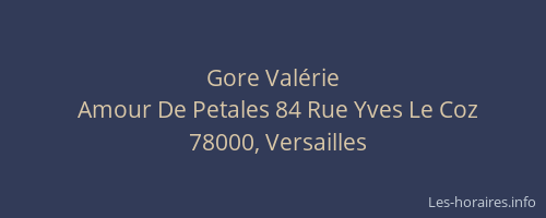 Gore Valérie