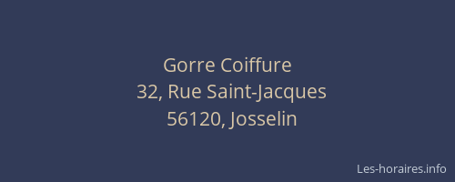 Gorre Coiffure