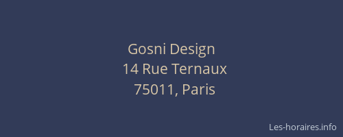 Gosni Design