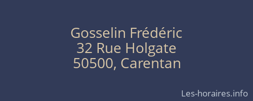 Gosselin Frédéric