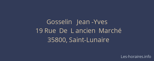 Gosselin   Jean -Yves
