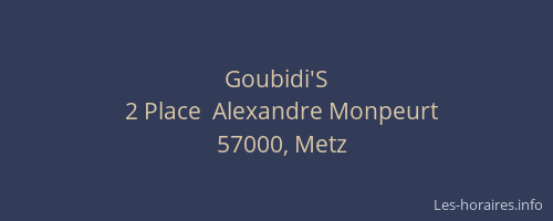 Goubidi'S