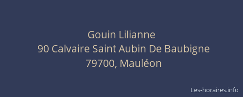 Gouin Lilianne