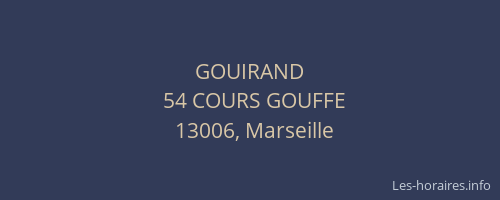 GOUIRAND