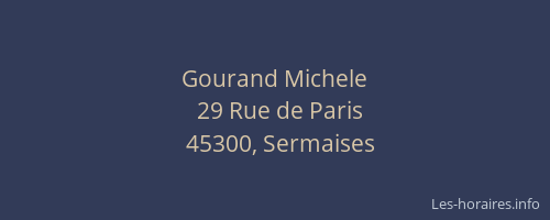 Gourand Michele