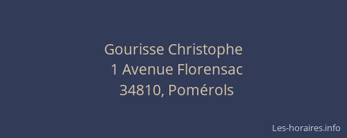 Gourisse Christophe
