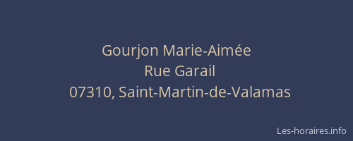 Gourjon Marie-Aimée