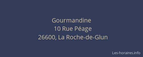 Gourmandine