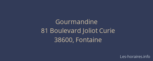 Gourmandine