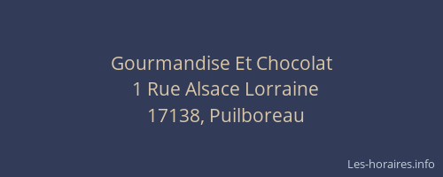 Gourmandise Et Chocolat