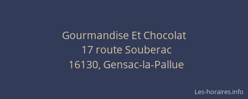 Gourmandise Et Chocolat