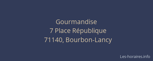 Gourmandise