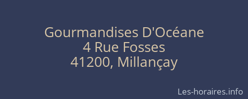 Gourmandises D'Océane