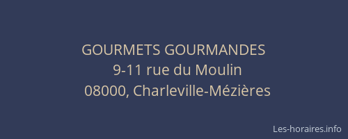 GOURMETS GOURMANDES