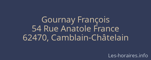 Gournay François