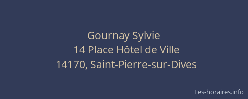 Gournay Sylvie