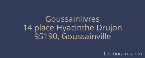 Goussainlivres