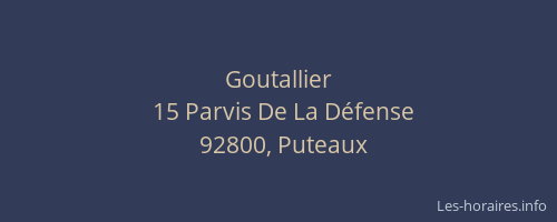 Goutallier