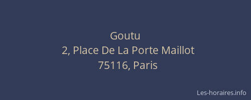 Goutu